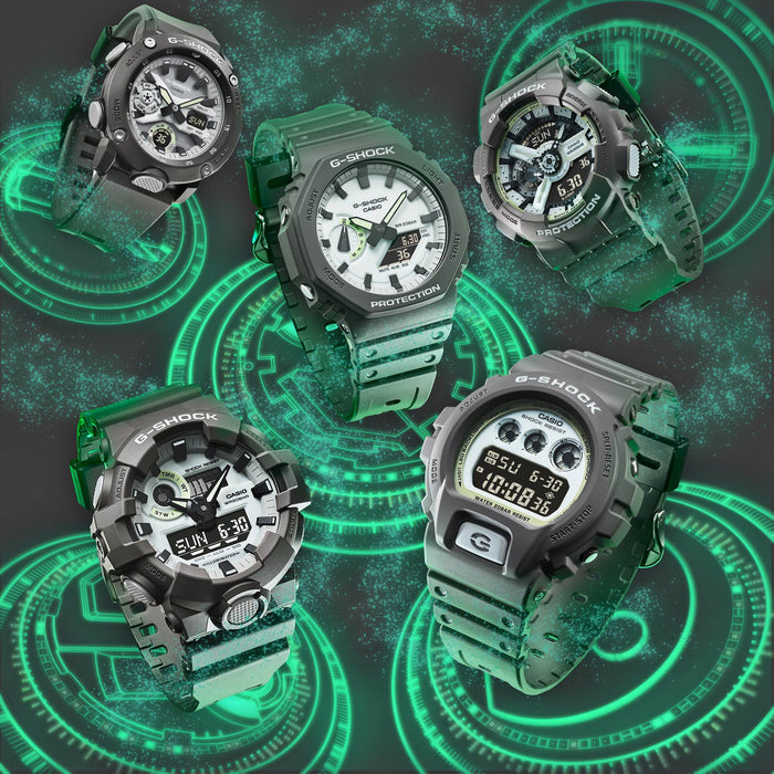 Reloj G-shock correa de resina GA-2000HD-8A