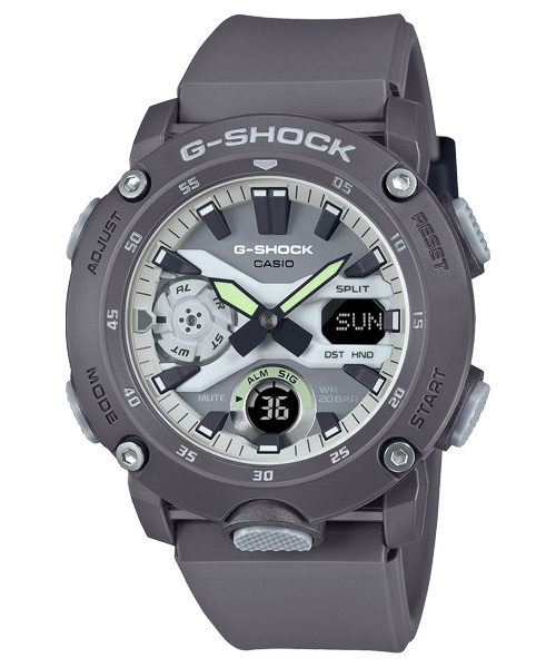 Reloj G-shock correa de resina GA-2000HD-8A