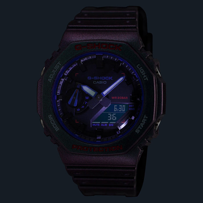 Reloj G-shock correa de resina GA-2100AH-6A