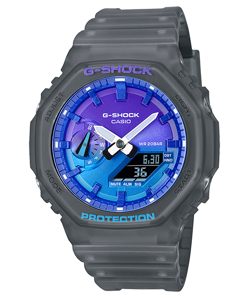 Reloj G-shock correa de Resina GA-2100FLS-8A2
