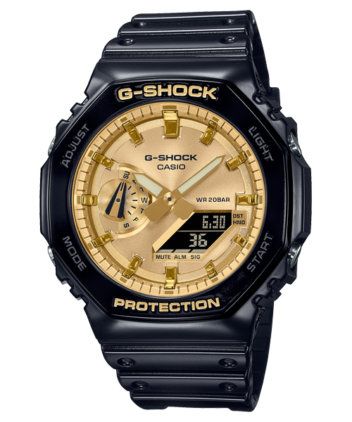 Reloj G-shock correa de resina GA-2100GB-1A