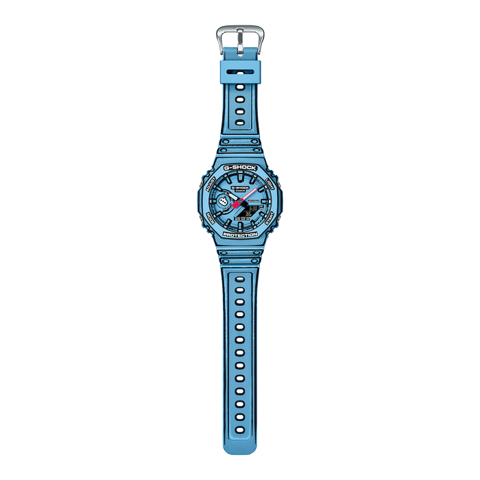 Reloj G-shock correa de resina GA-2100MNG-2A