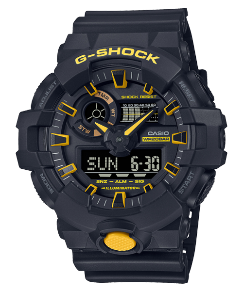 Reloj G-shock correa de resina GA-700CY-1A