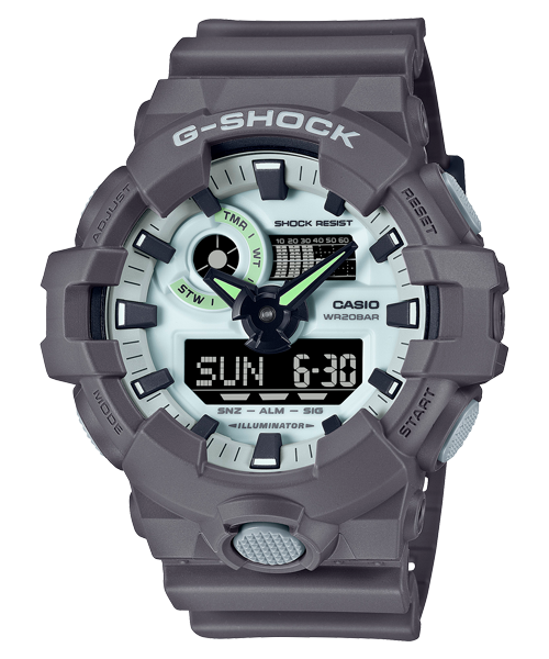Reloj G-shock correa de resina GA-700HD-8A