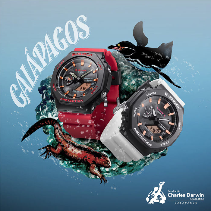 Reloj G-shock Edición Charles Darwin Foundation correa de resina GA-B2100CD-1A4