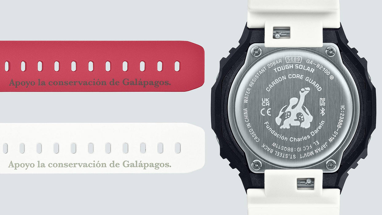 Reloj G-shock Edición Charles Darwin Foundation correa de resina GA-B2100CD-1A4