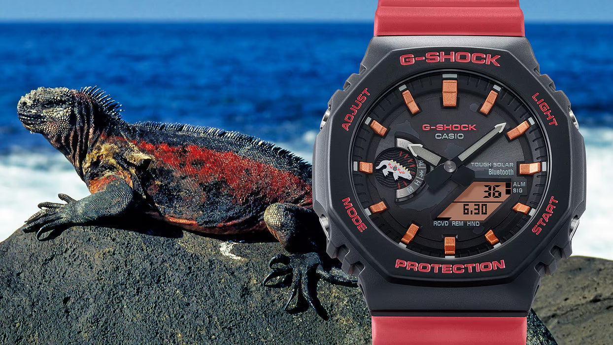 Reloj G-shock Edición Charles Darwin Foundation correa de resina GA-B2100CD-1A4
