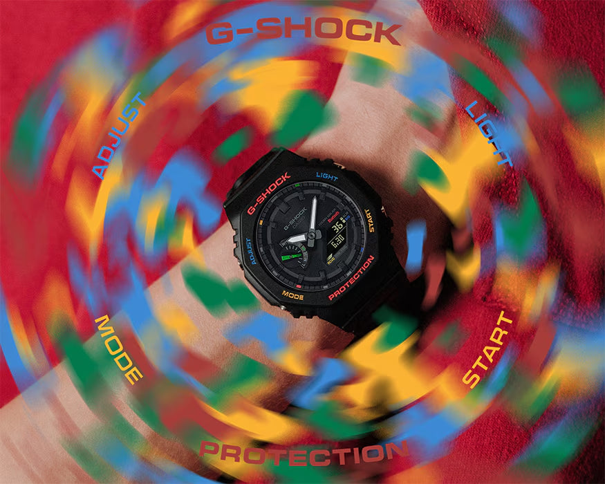 Reloj G-shock correa de resina GA-B2100FC-1A