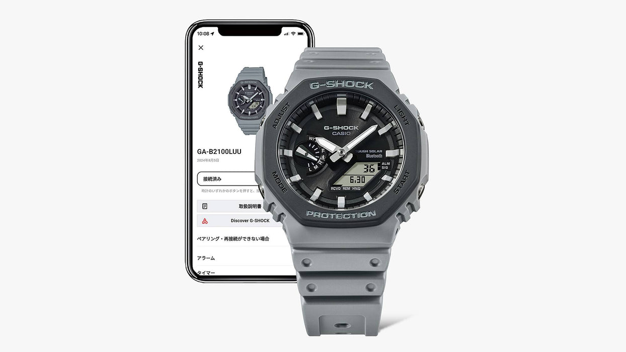 Reloj G-shock correa de resina GA-B2100LUU-8A