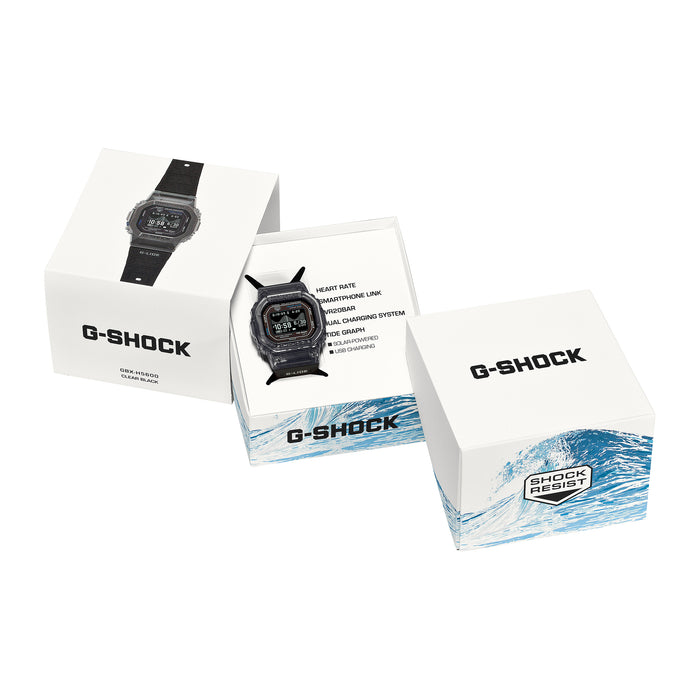 Reloj G-shock correa de resina GBX-H5600-1
