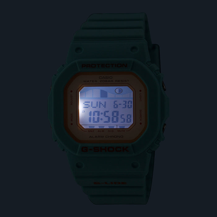 Reloj G-shock correa de resina GLX-S5600-3