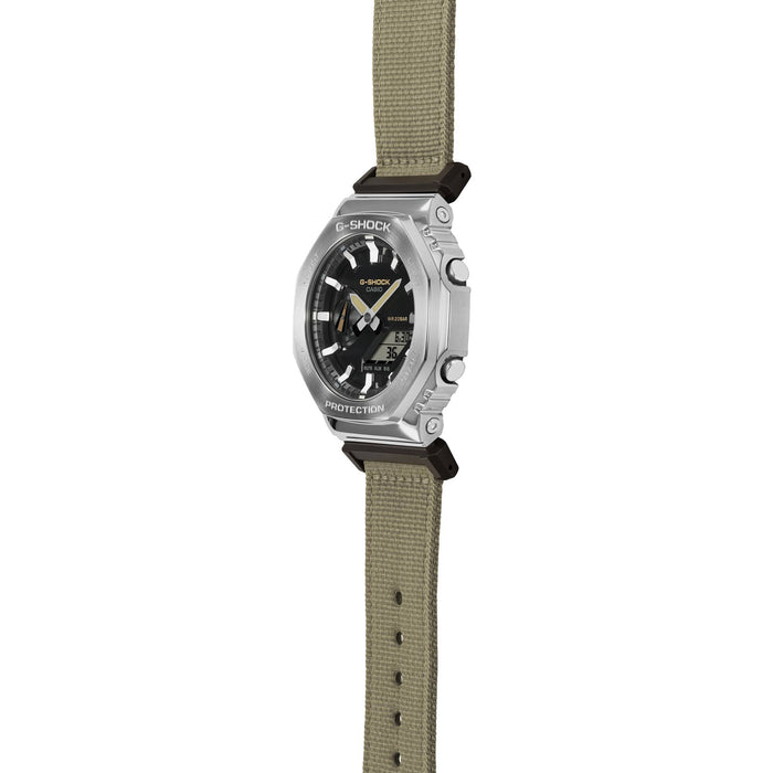 Reloj G-shock Héroes edición Utility Metal correa de tela GM-2100C-5A