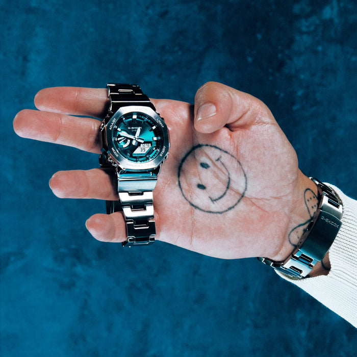 Reloj G-shock Héroes correa de Acero inoxidable GM-2110D-3A1