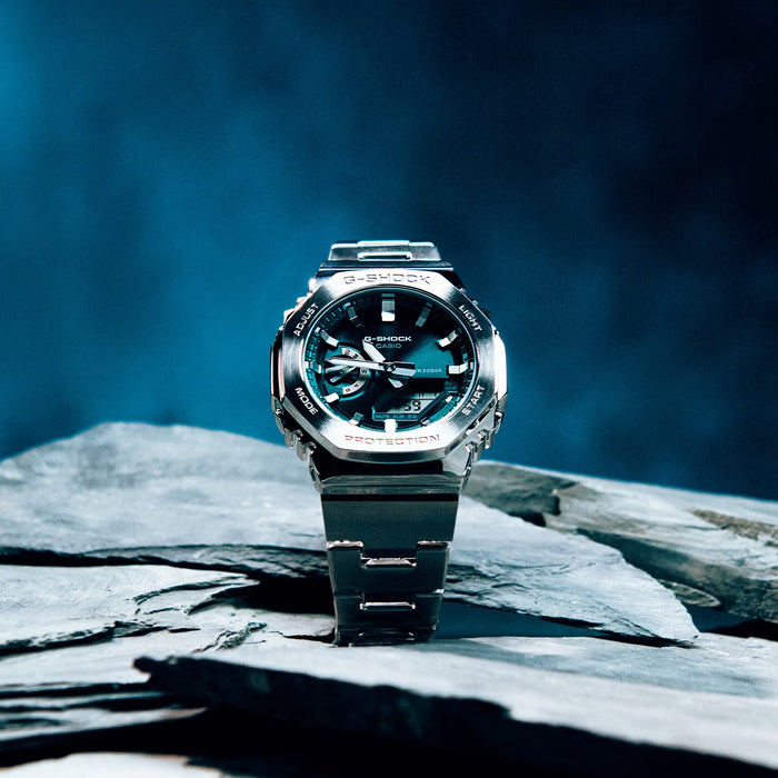 Reloj G-shock Héroes correa de Acero inoxidable GM-2110D-3A1