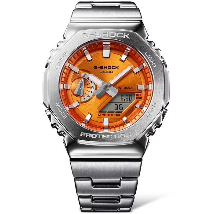 Reloj G-shock Héroes correa de Acero inoxidable GM-2110D-4A