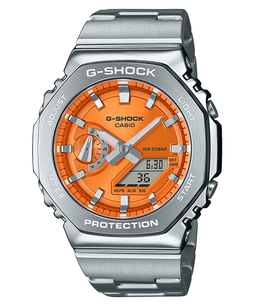 Reloj G-shock Héroes correa de Acero inoxidable GM-2110D-4A