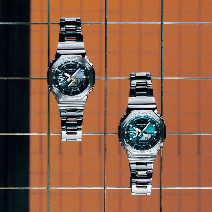 Reloj G-shock Héroes correa de Acero inoxidable GM-2110D-8A