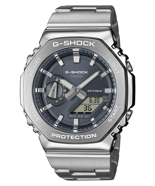 Reloj G-shock Héroes correa de Acero inoxidable GM-2110D-8A