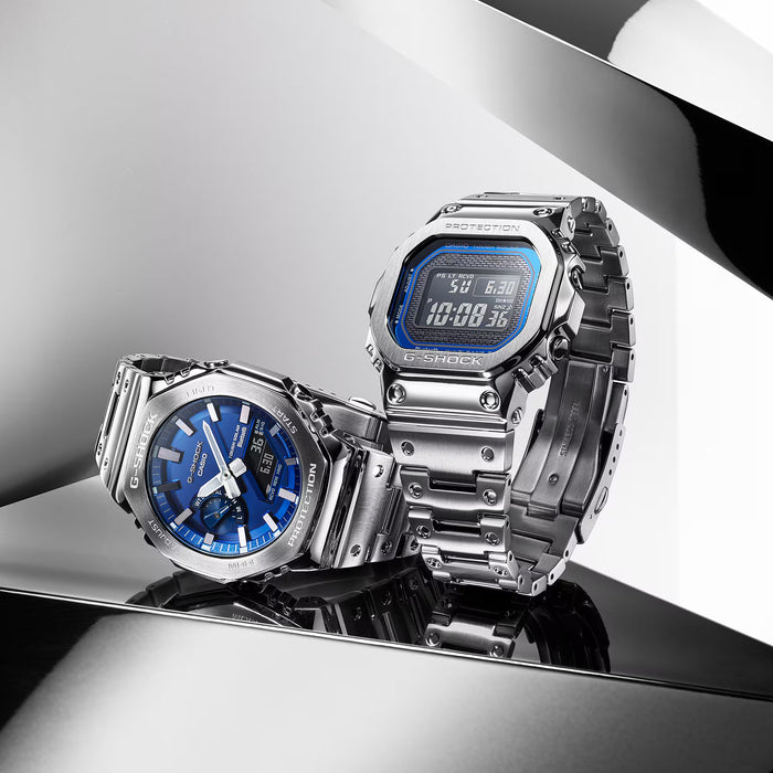 Reloj G-shock correa de Acero inoxidable GM-B2100AD-2A