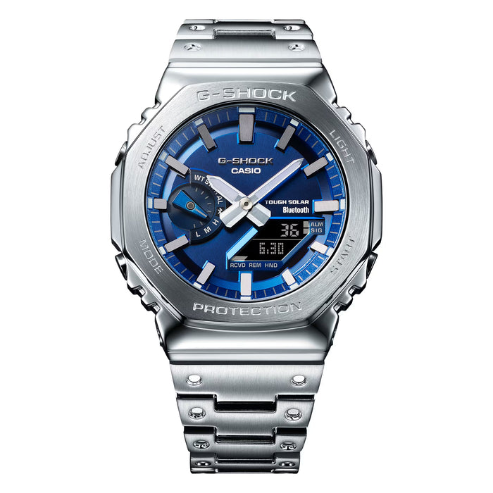 Reloj G-shock correa de Acero inoxidable GM-B2100AD-2A