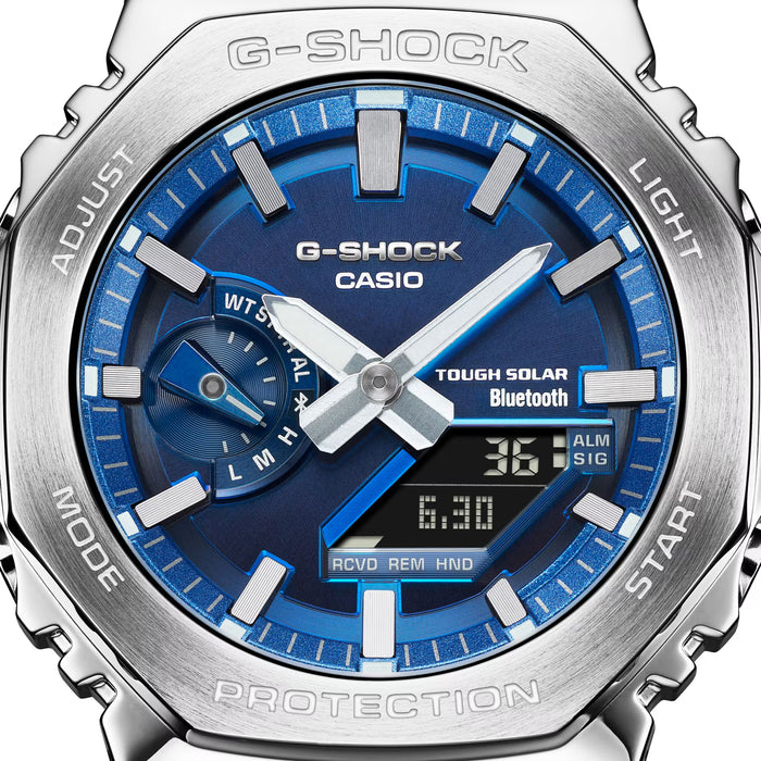 Reloj G-shock correa de Acero inoxidable GM-B2100AD-2A