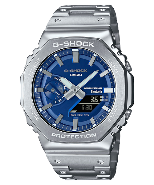 Reloj G-shock correa de Acero inoxidable GM-B2100AD-2A