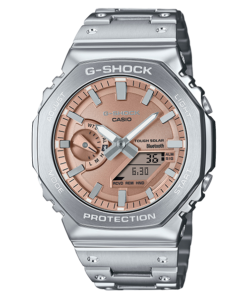 Reloj G-shock correa de Acero inoxidable GM-B2100AD-5A