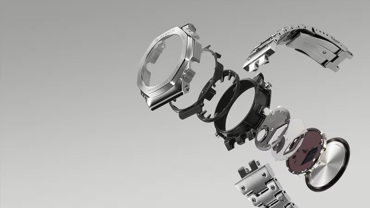 Reloj G-shock correa de Acero inoxidable GM-B2100BT-1A