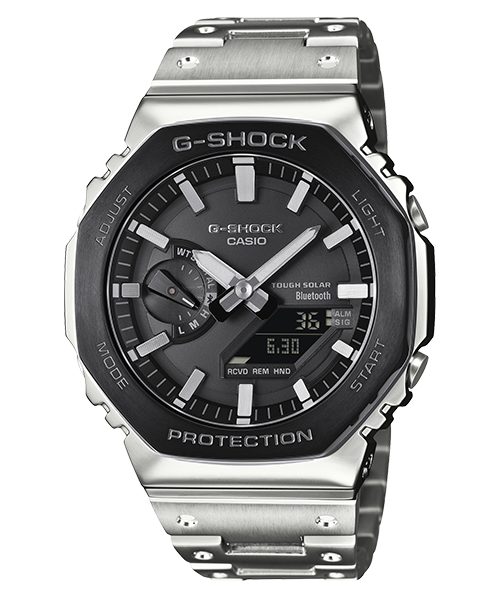 Reloj G-shock correa de Acero inoxidable GM-B2100BT-1A