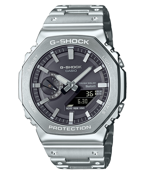 Reloj G-shock correa de Acero inoxidable GM-B2100SD-1A