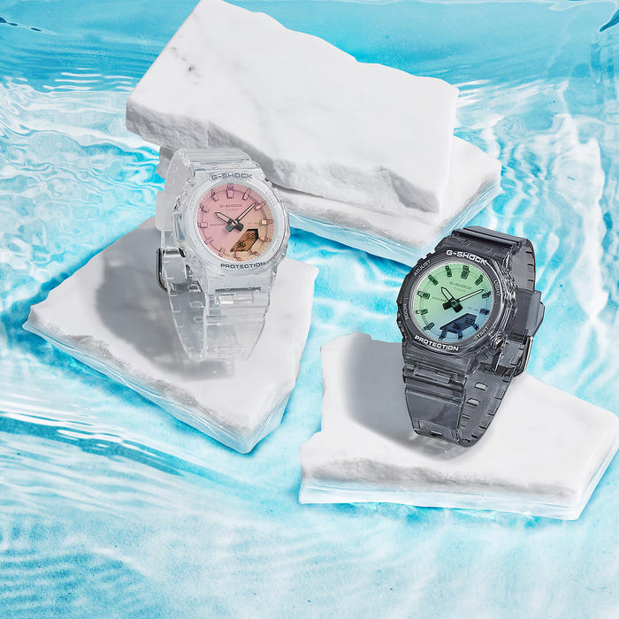 Reloj G-shock correa de resina GMA-P2100SR-1A