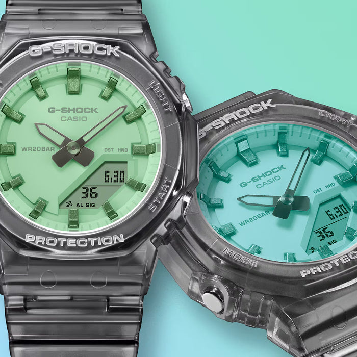 Reloj G-shock correa de resina GMA-P2100SR-1A