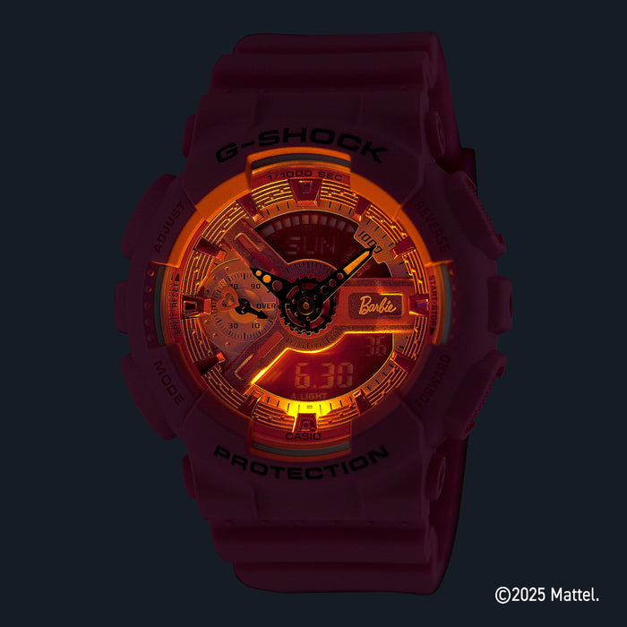Reloj G-shock edición especial Barbie correa de Resina GMA-S110BE-4A