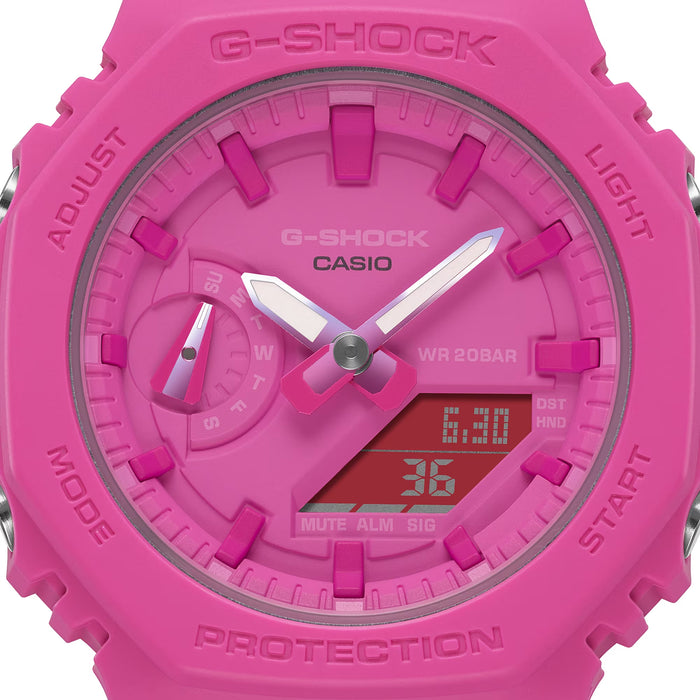 Reloj G-shock edición black and pink GMA-S2100P-4A