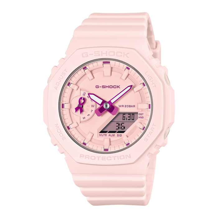 Reloj G-SHOCK Pink Ribbon correa de Resina GMA-S2100PR-4A
