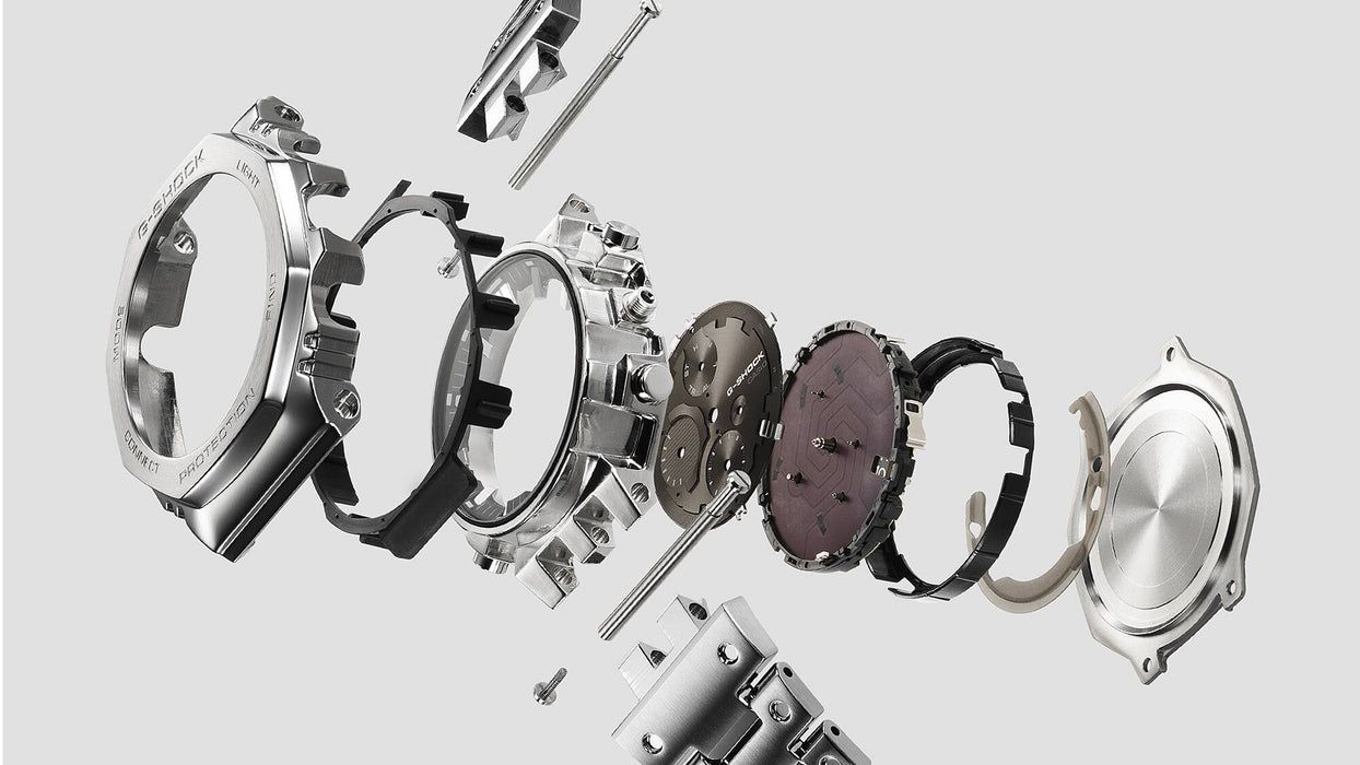 Reloj G-shock correa de Acero inoxidable GMC-B2100AD-2A