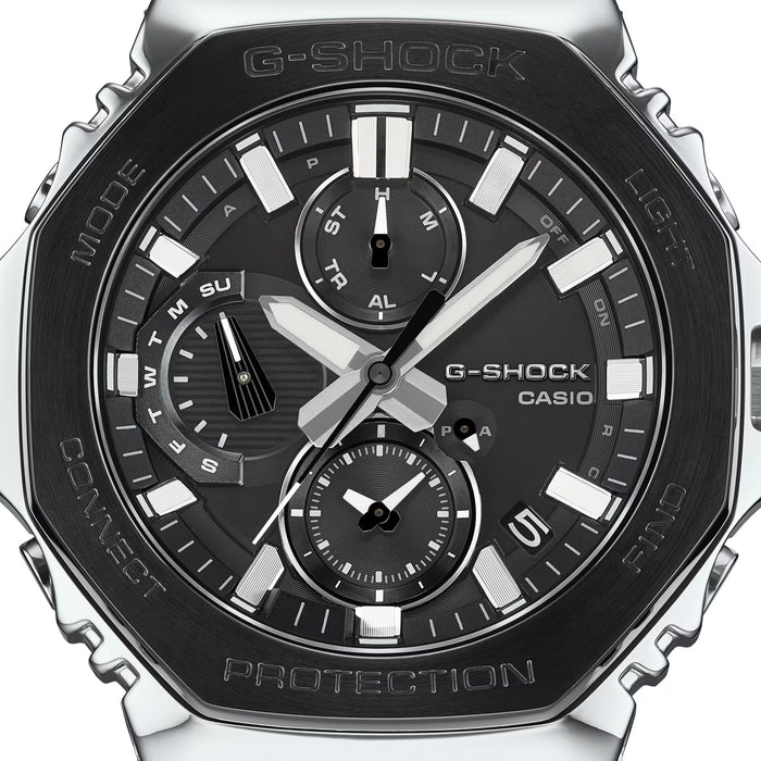 Reloj G-shock correa de Acero inoxidable GMC-B2100BT-1A