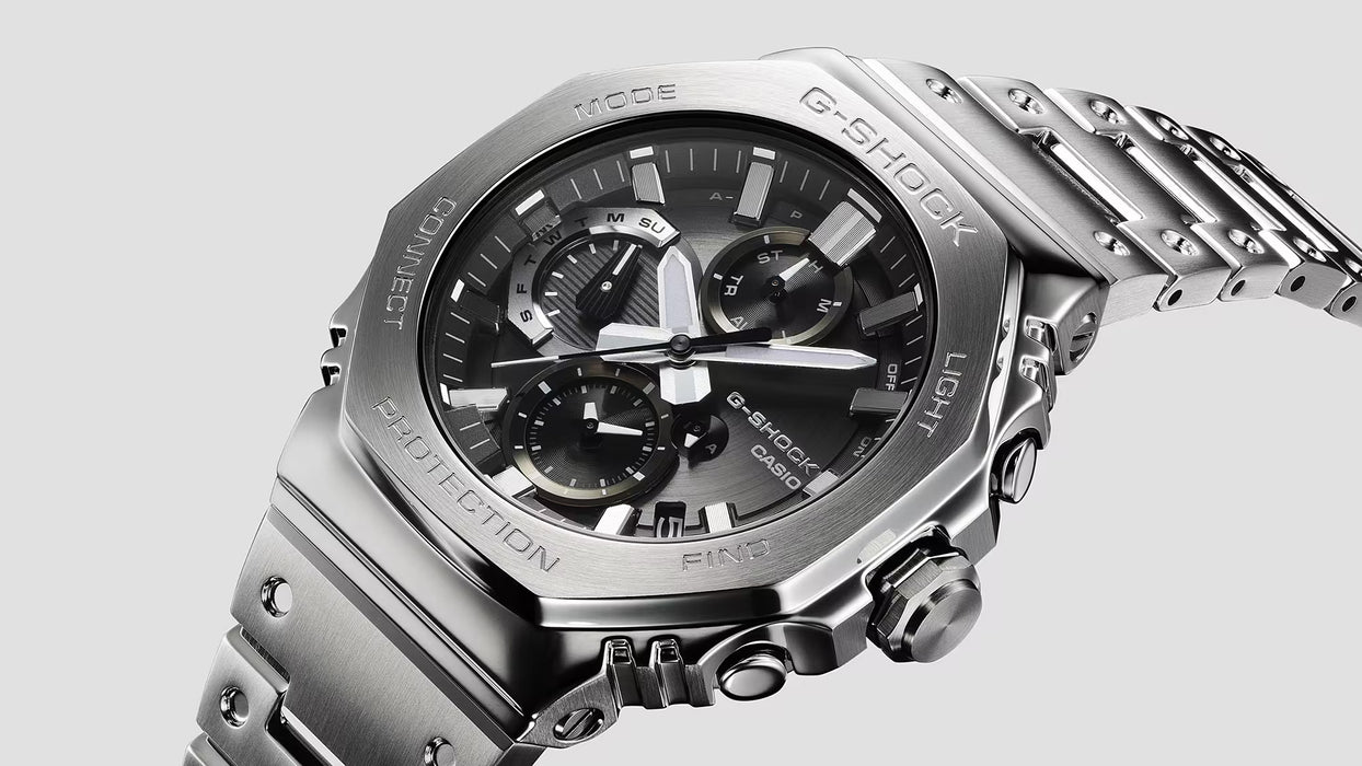 Reloj G-shock correa de Acero inoxidable GMC-B2100D-1A