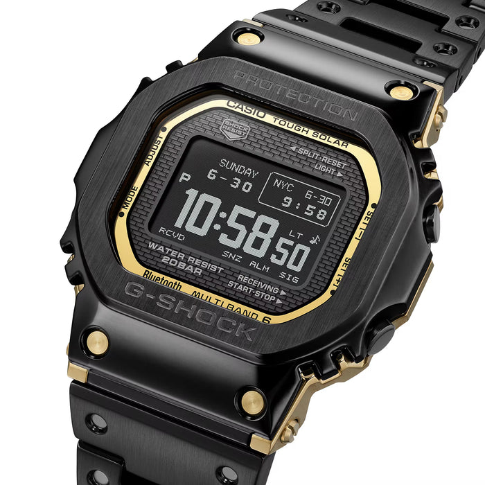 Reloj G-shock correa de Acero inoxidable GMW-BZ5000BD-1
