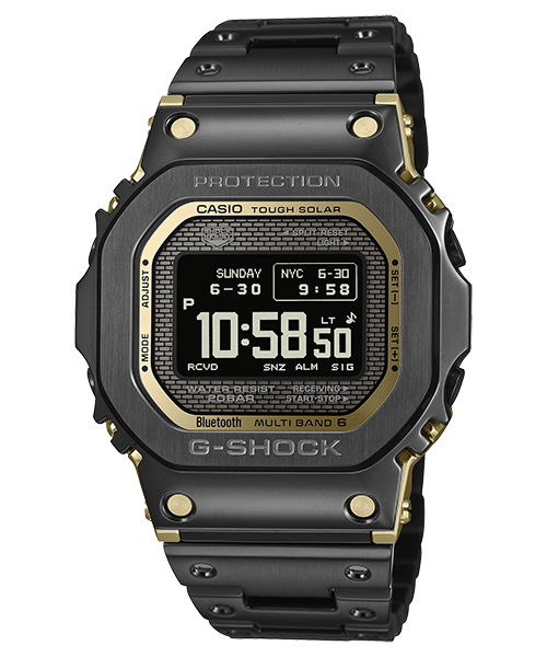 Reloj G-shock correa de Acero inoxidable GMW-BZ5000BD-1