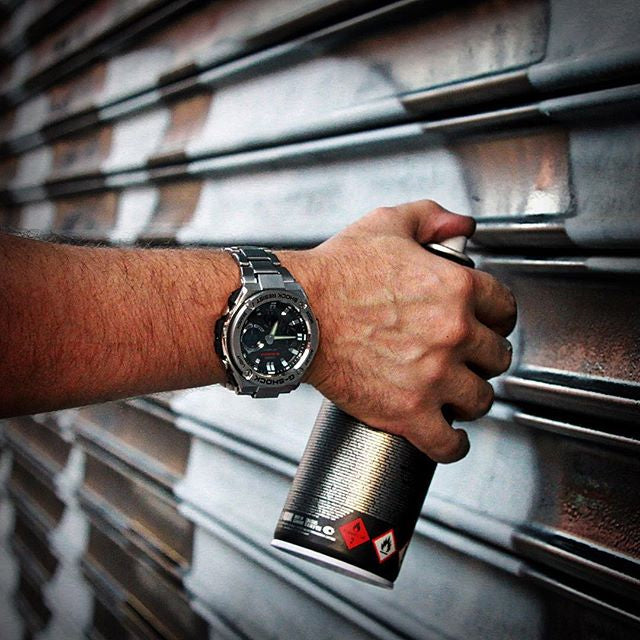 Reloj G-shock correa de Acero inoxidable GST-S110D-1A