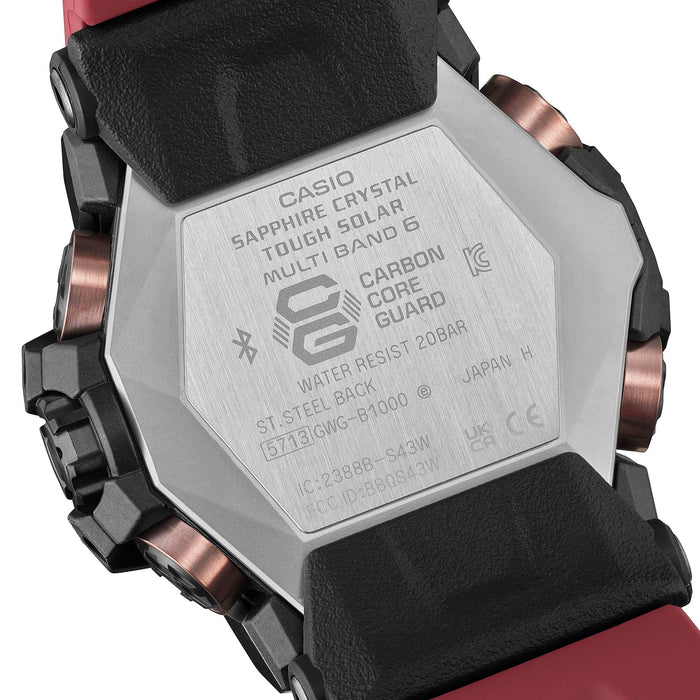 Reloj G-shock Master of G Mudmaster correa de Acero inoxidable GWG-B1000-1A4