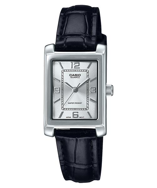 Reloj casual correa de Cuero LTP-1234LL-7A