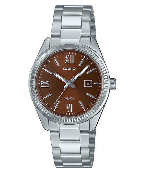 Reloj casual correa de Acero inoxidable LTP-1302DD-5AV