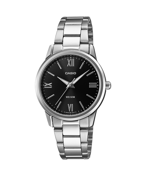 Reloj casual correa de Acero inoxidable LTP-1303DD-1AV