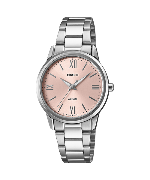 Reloj casual correa de Acero inoxidable LTP-1303DD-4AV