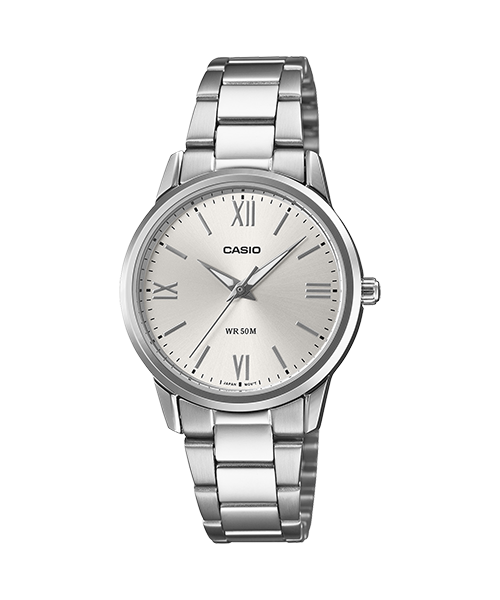 Reloj casual correa de Acero inoxidable LTP-1303DD-7AV