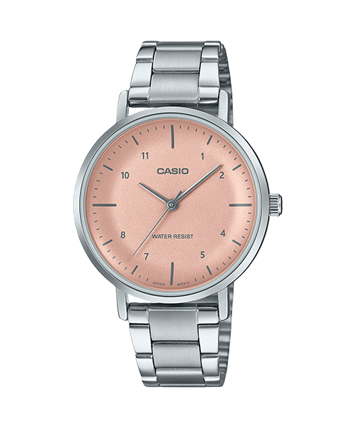 Reloj casual correa de Acero inoxidable LTP-VT03D-4B