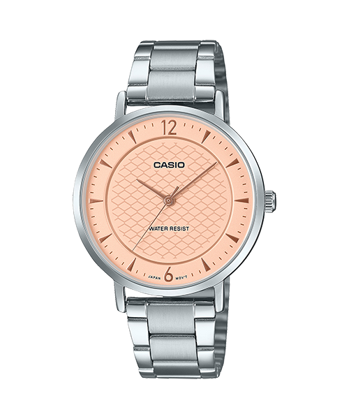 Reloj casual correa de Acero inoxidable LTP-VT04D-4A