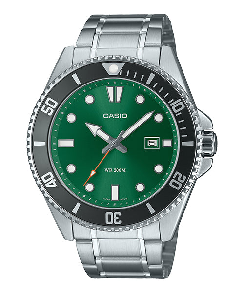 Reloj casual correa de Acero inoxidable MDV-107D-3A2V